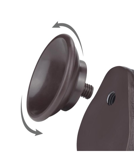 sliding peau dual layer dildo 8.5