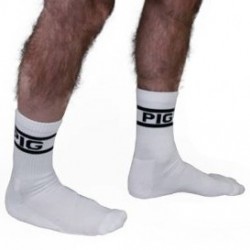 Chaussettes blanches PIG x...