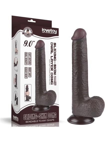 sliding peau dual layer dildo 9