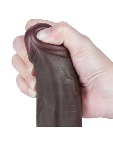 sliding peau dual layer dildo 8.5