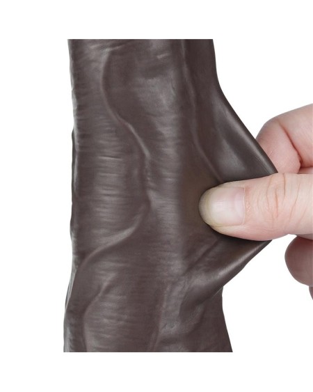 sliding peau dual layer dildo 8.5