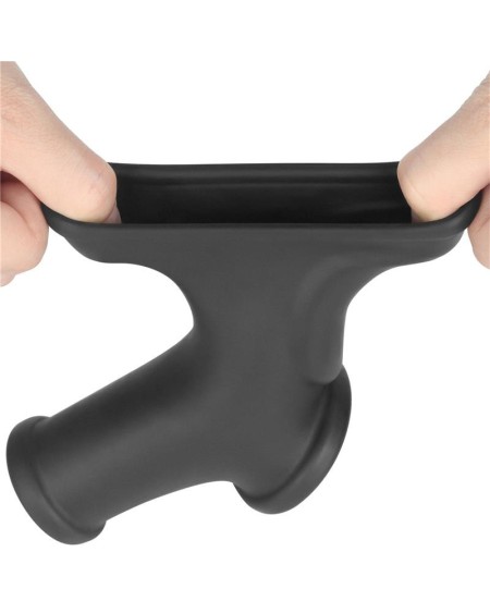 vibrant ring for penis and scrotum silk knights