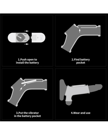 vibrant ring for penis and scrotum silk knights