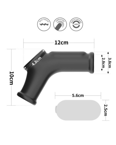 vibrant ring for penis and scrotum silk knights