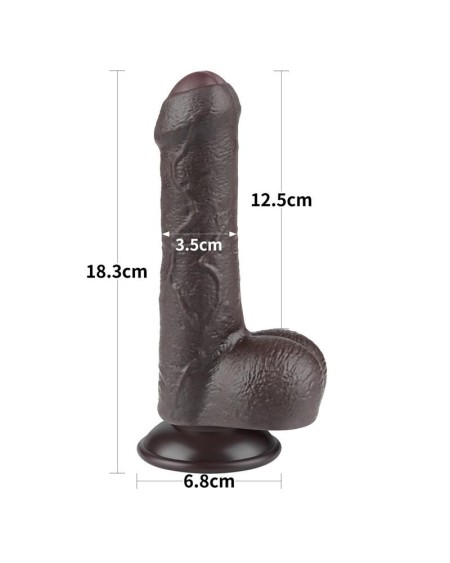 sliding peau dual layer dildo 7