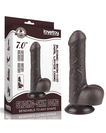 sliding peau dual layer dildo 7