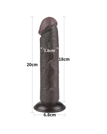 sliding peau dual layer dildo 8