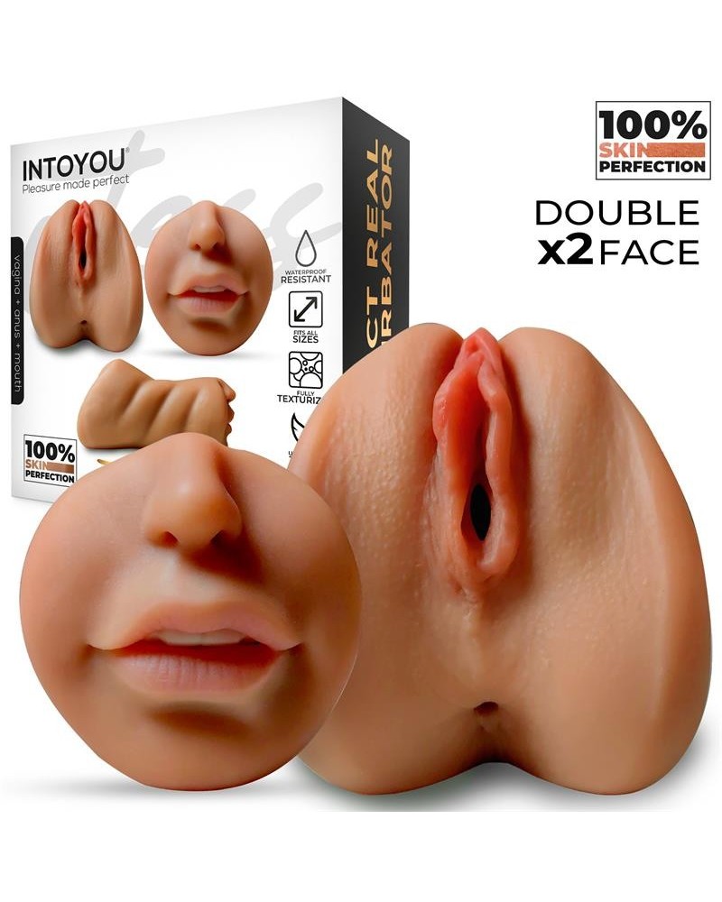 jess super réaliste vagina, anus and mouth 650 gr