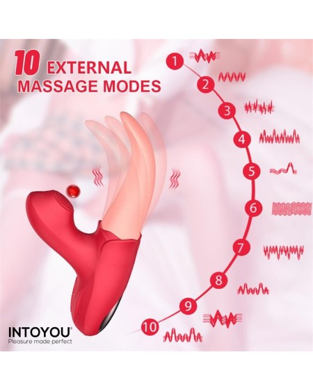 double stimulator crazy tongue and pulsation