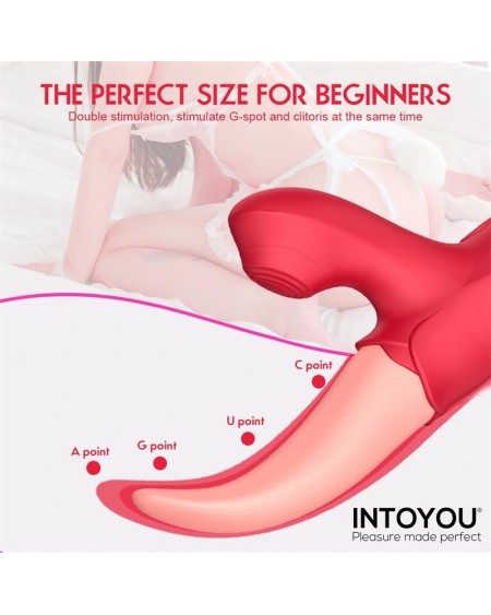 double stimulator crazy tongue and pulsation