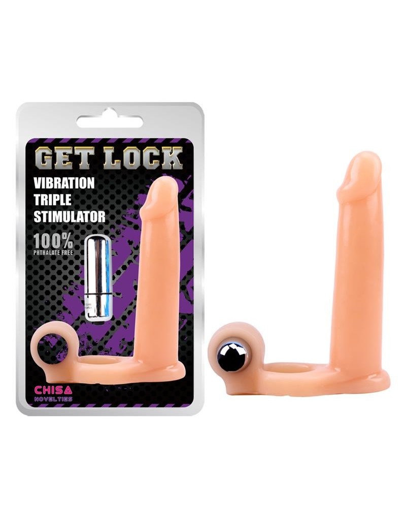 penis sleeve with vibration 15.5 cm chair