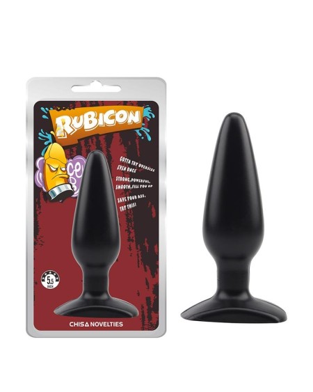 butt plug rubicon 13.5 x 4.5 cm noir