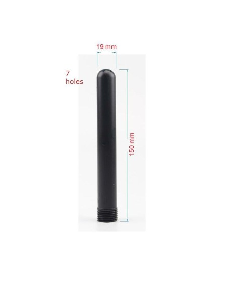 anal cleaner tube 15 cm noir