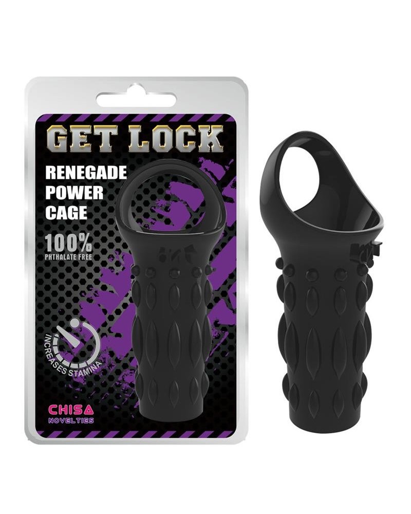 penis sleeve 11.5 cm noir