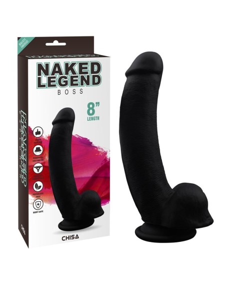 réaliste dildo boss noir 8