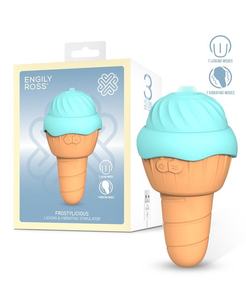 frostylicious stimulator with licking and vibration