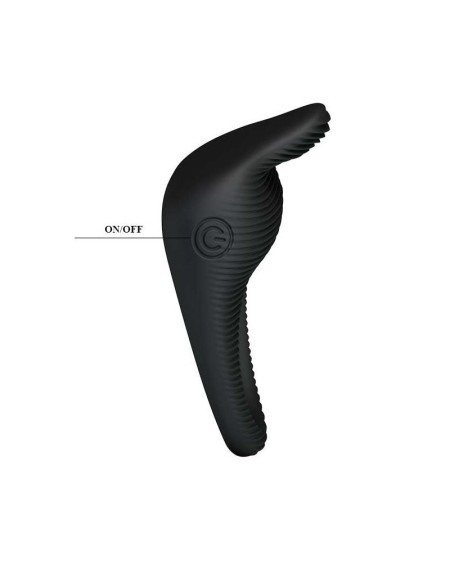 vibrant cock ring thimble noir