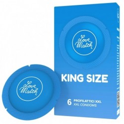 Préservatifs XXL King Size x6