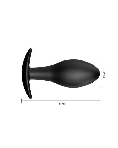 plug anal ancla negro