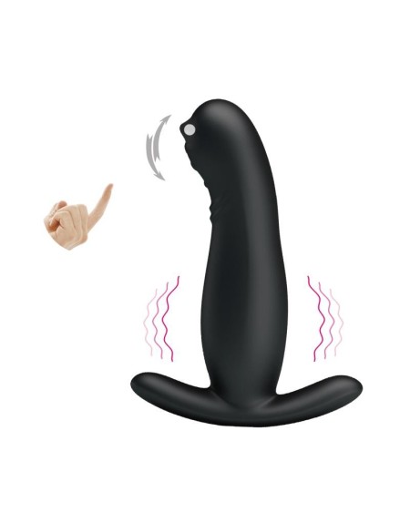 vibrator prostate massager with tickling function