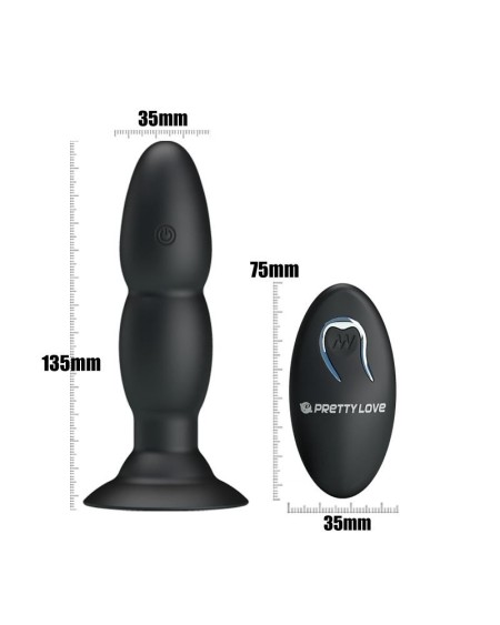 anal plug 4 vibration and rotation