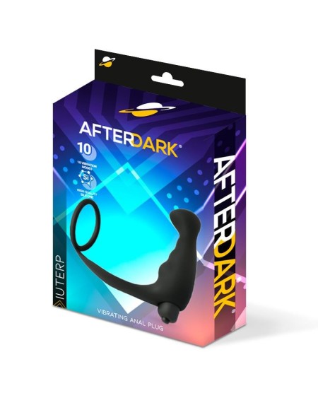 iuterp vibrant anal plug with penis ring