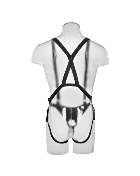 hollow strap-on suspender system 10 tan