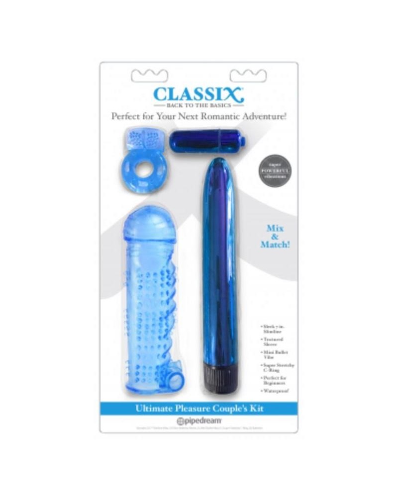 ultimate pleasure couples kit blue