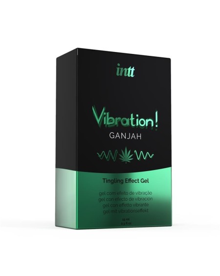 ganjah exciting and vibration gel warm effect 15 ml