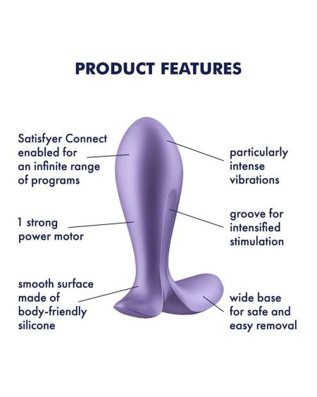 vibrant anal plug app satisfyer connect intensity plug