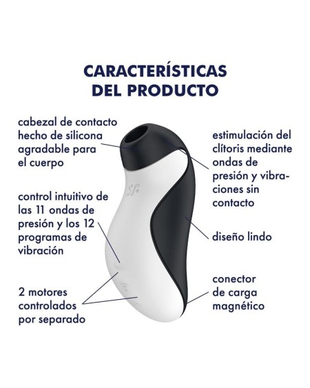orca cltoris sucker double air pulse