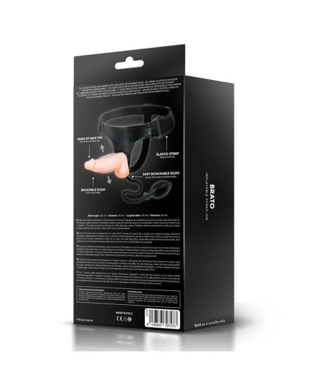 brato inflatable strap-on harness
