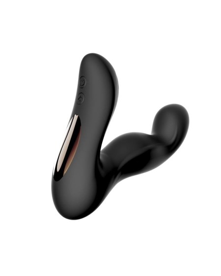 convo prostate massager with tapping and finger wiggle function