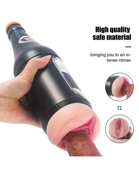 male masturbator vagina sonya beer bottle
