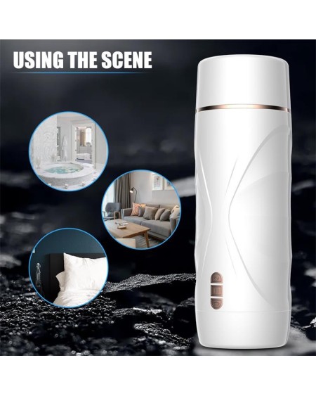 riley automatic male masturbator vibration and ventouse