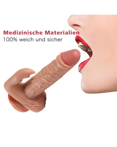 austin dildo with 10 modes of vibration and clitoris stimulator