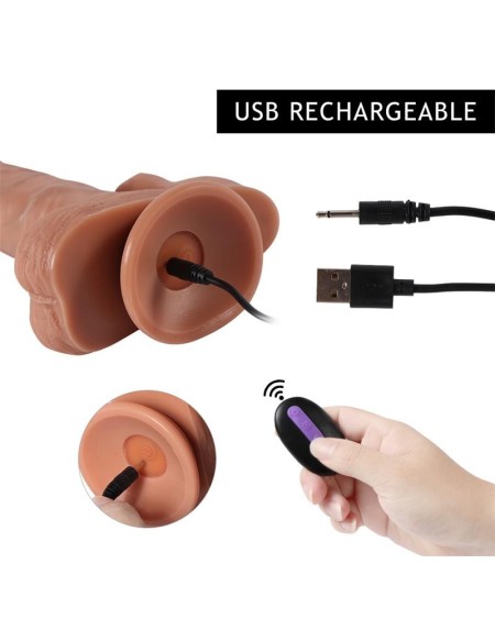 brody dildo with 20 modes of vibration and clitoris stimulator