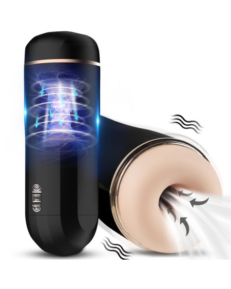 snow automatic male masturbator vibration and ventouse