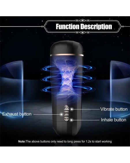snow automatic male masturbator vibration and ventouse