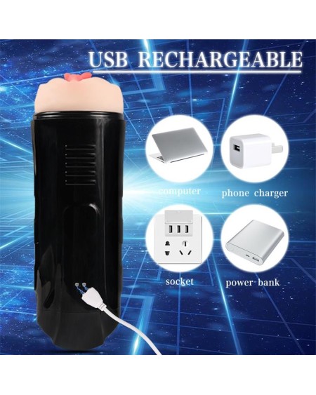 truda automatic male masturbator vibration and ventouse vagina