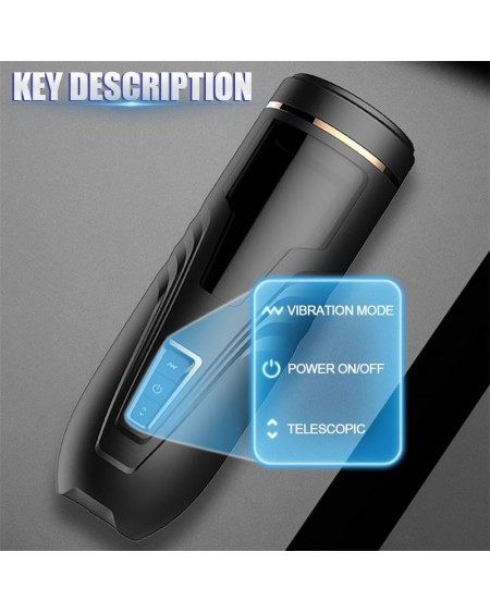 masturbator telescopic and rotation function rita