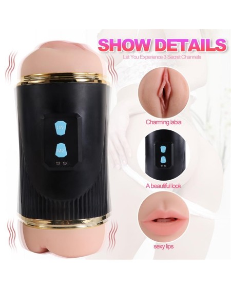 double male masturbator vagina and mouth kay