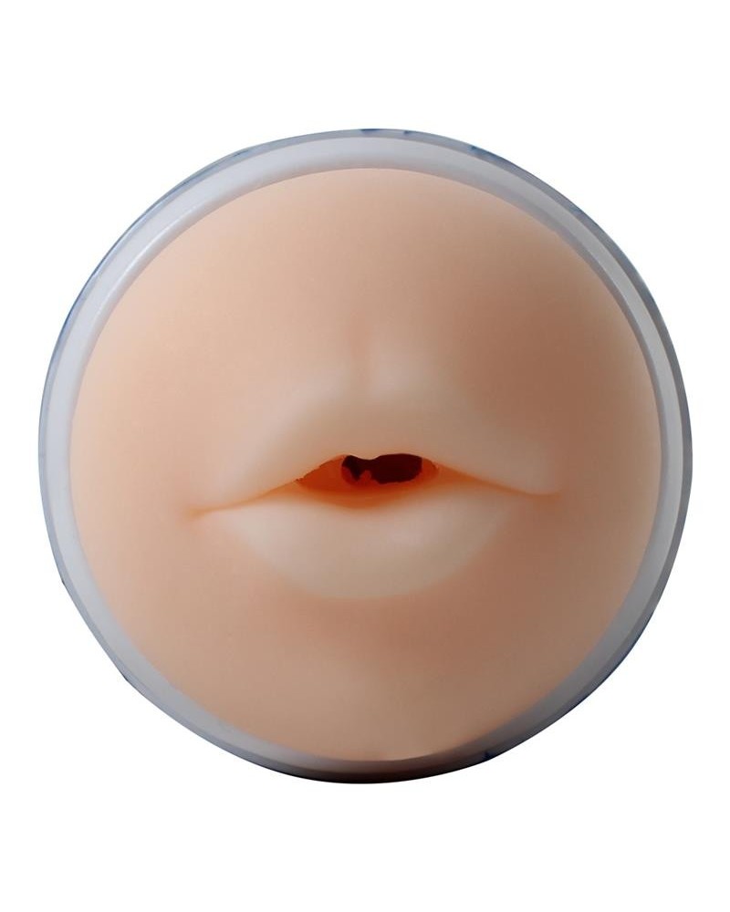 male masturbator mouth opening blue