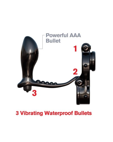 fantasy c-ringz ironman ass-gasm noir