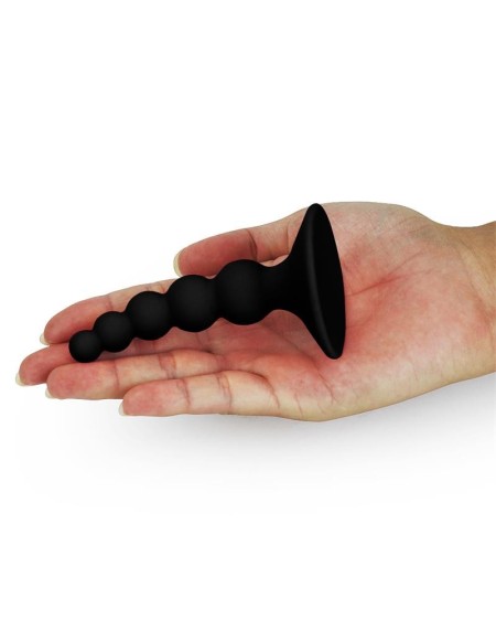 butt plug lure me silicone noir