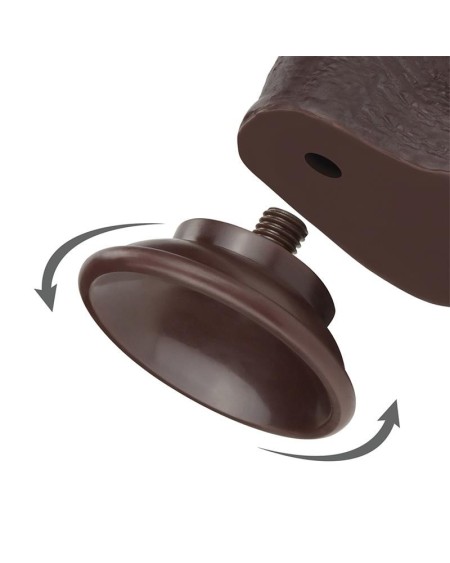 dildo sliding 9 noir