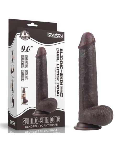 dildo sliding 9 noir