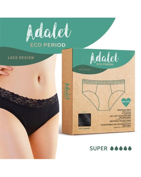 natura menstrual panty super
