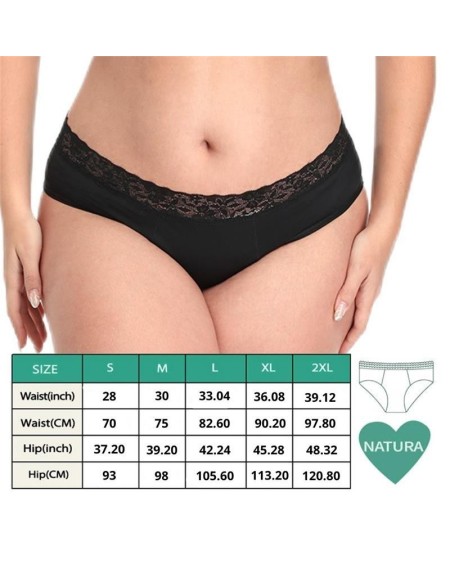 natura menstrual panty super