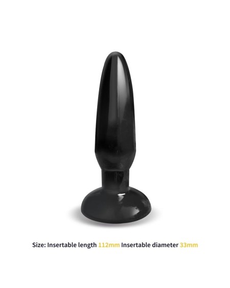 ainsley butt plug silicone 11.2 cm x 3.3 cm